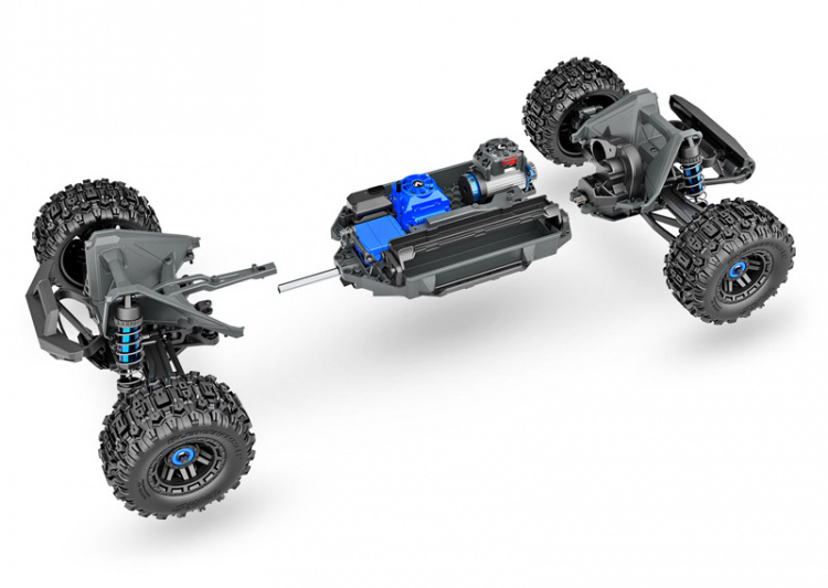 Traxxas Maxx Widemaxx 4WD 1/10 Blå