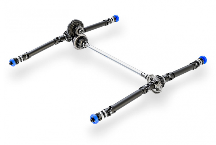 Traxxas Maxx Widemaxx 4WD 1/10 Blå