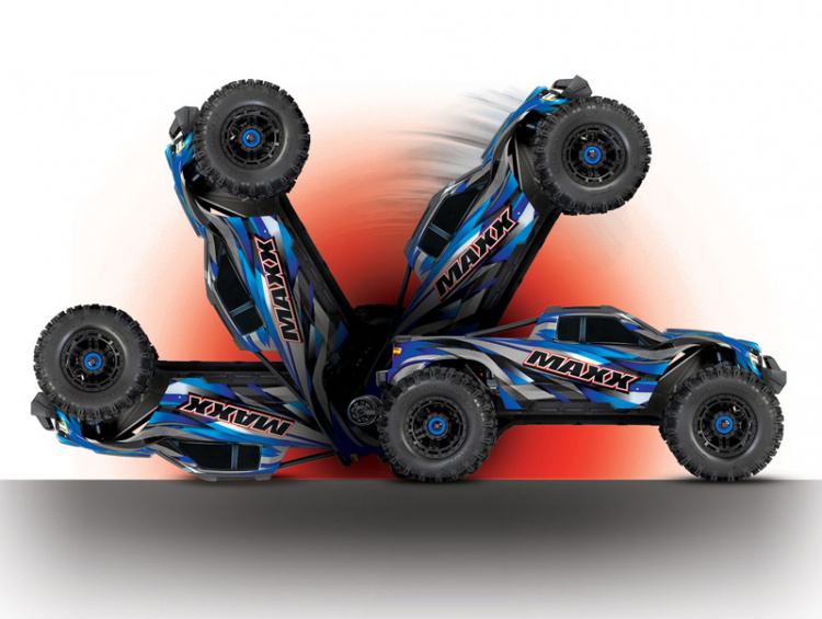 Traxxas Maxx Widemaxx 4WD 1/10 Röd