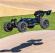 Traxxas Jato Buggy BL-2s 4WD EHD 1/8 Svart Traxxas Jato Buggy BL-2s 4WD EHD 1/8 Svart