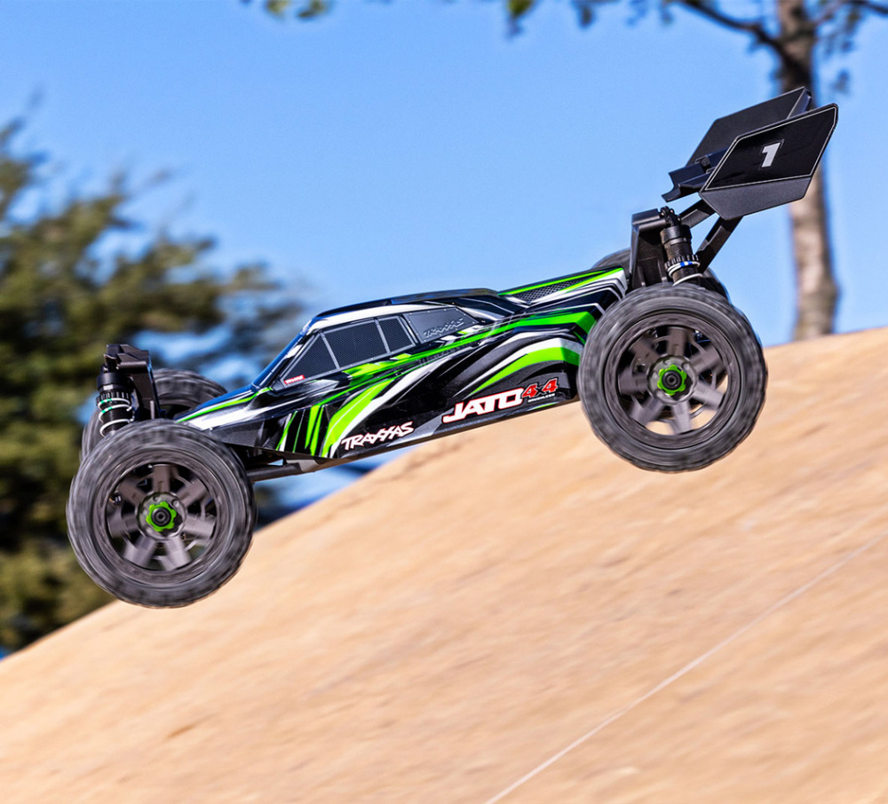 Traxxas Jato Buggy BL-2s 4WD EHD 1/8 Grön