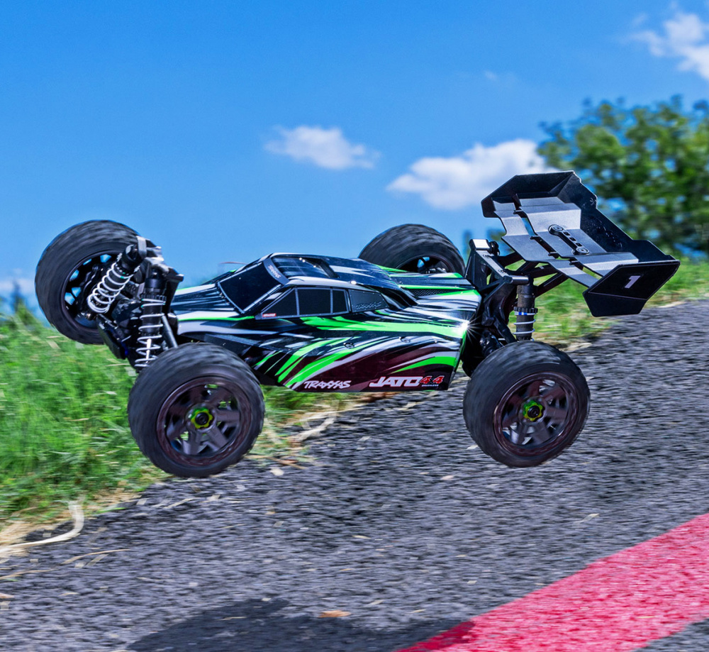 Traxxas Jato Buggy BL-2s 4WD EHD 1/8 Grön