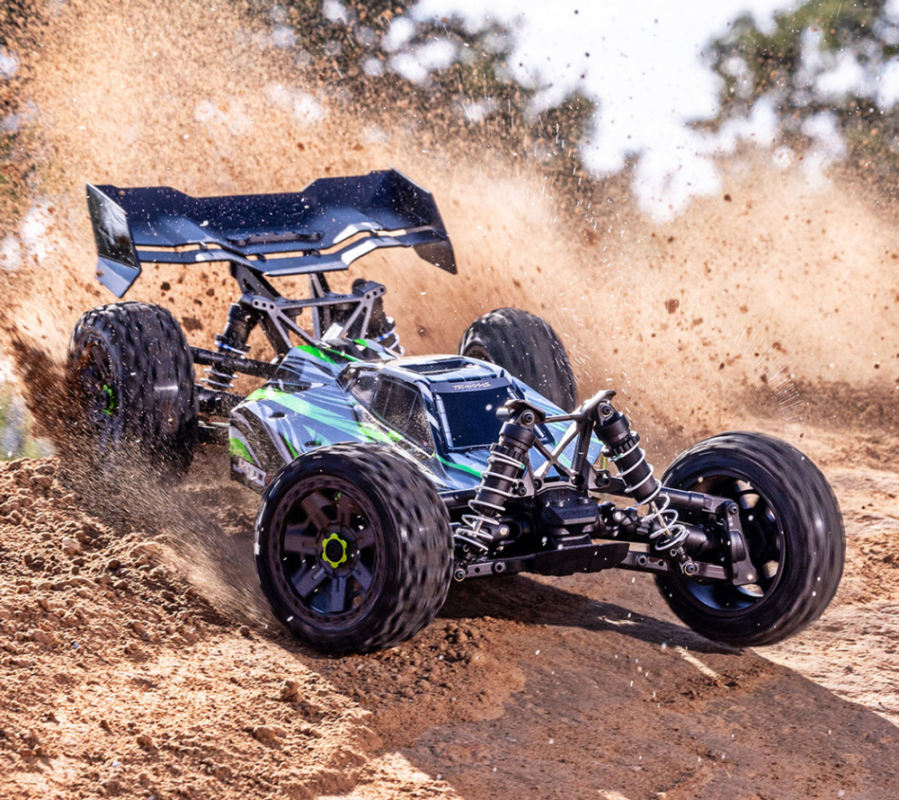 Traxxas Jato Buggy BL-2s 4WD EHD 1/8 Grön