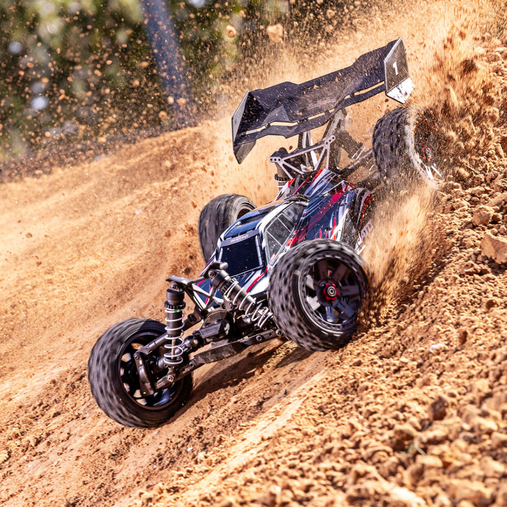 Traxxas Jato Buggy BL-2s 4WD EHD 1/8 Röd