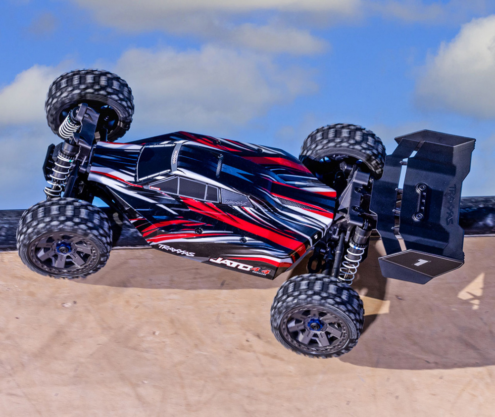 Traxxas Jato Buggy BL-2s 4WD EHD 1/8 Röd