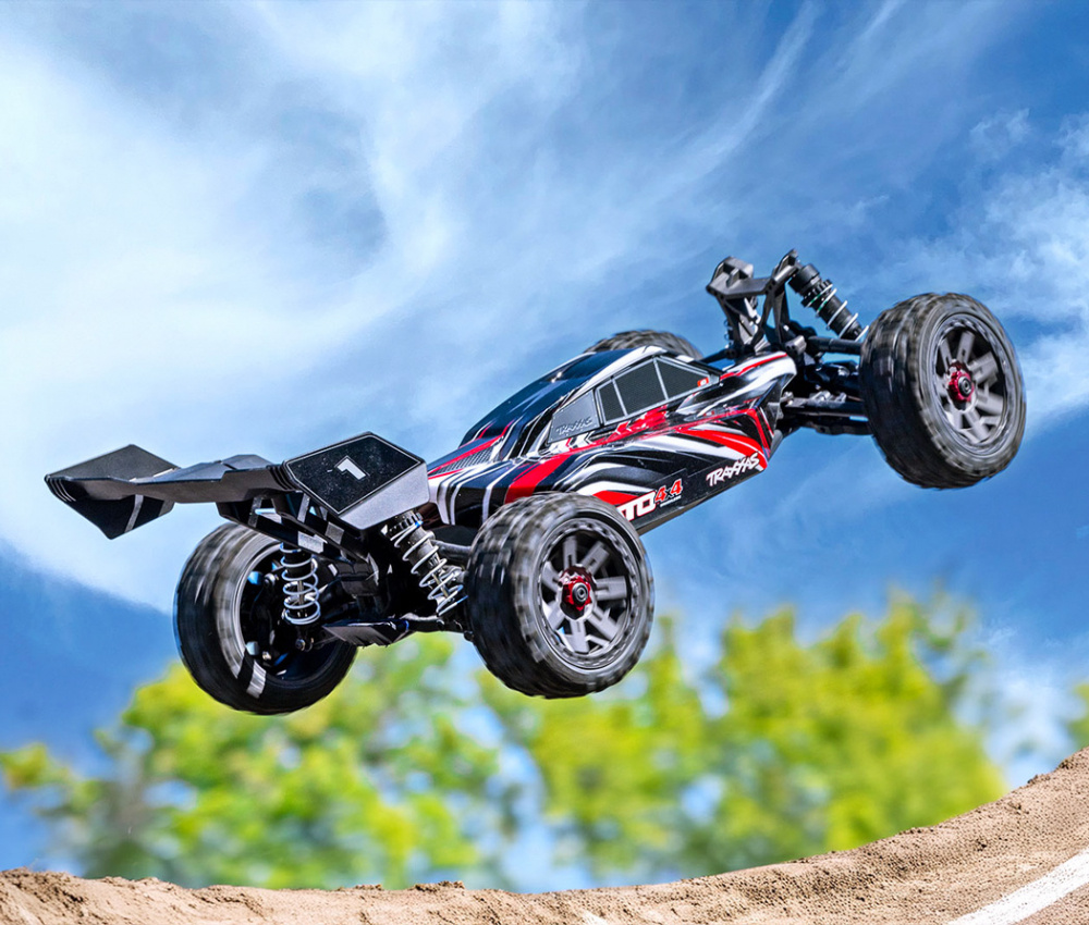 Traxxas Jato Buggy BL-2s 4WD EHD 1/8 Röd