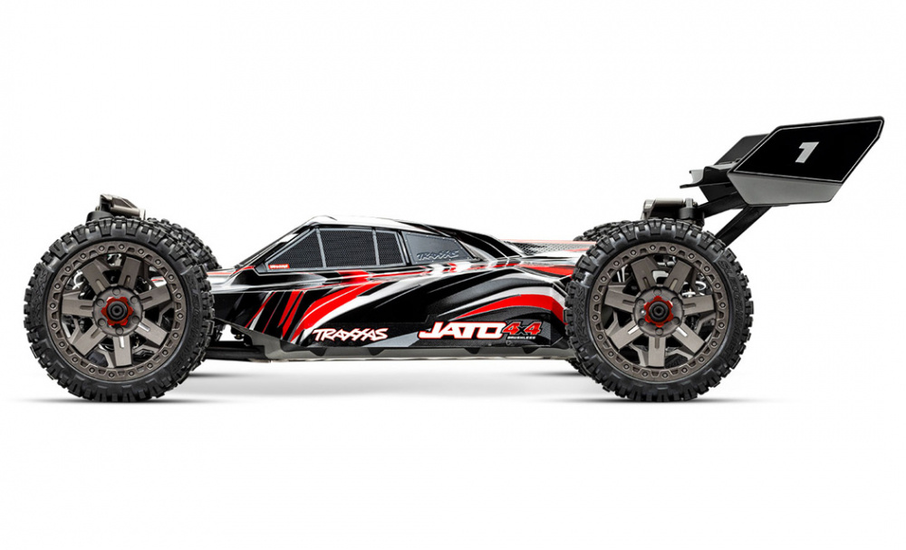 Traxxas Jato Buggy BL-2s 4WD EHD 1/8 Röd