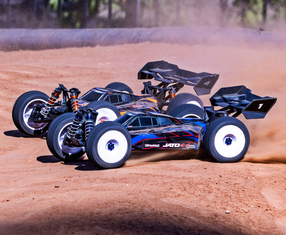 Traxxas Jato Buggy VXL-4s 4WD EHD 1/8 Blå