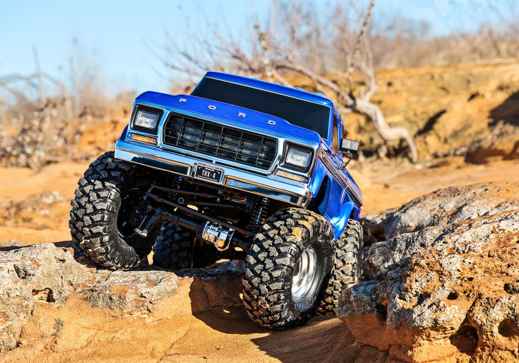 Traxxas TRX-4 Ford F-150 Ranger High Trail 4WD 1/10 Blå