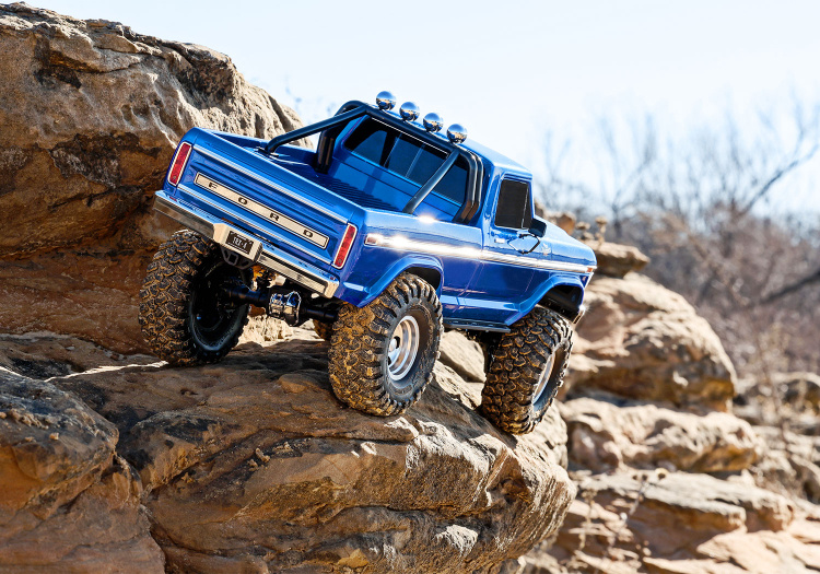 Traxxas TRX-4 Ford F-150 Ranger High Trail 4WD 1/10 Blå
