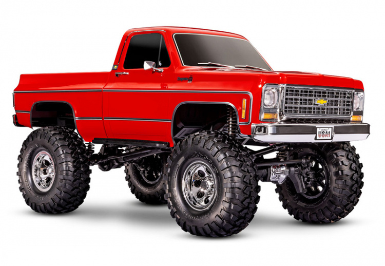 Traxxas TRX-4 Chevrolet K10 High Trail 4WD 1/10 Röd