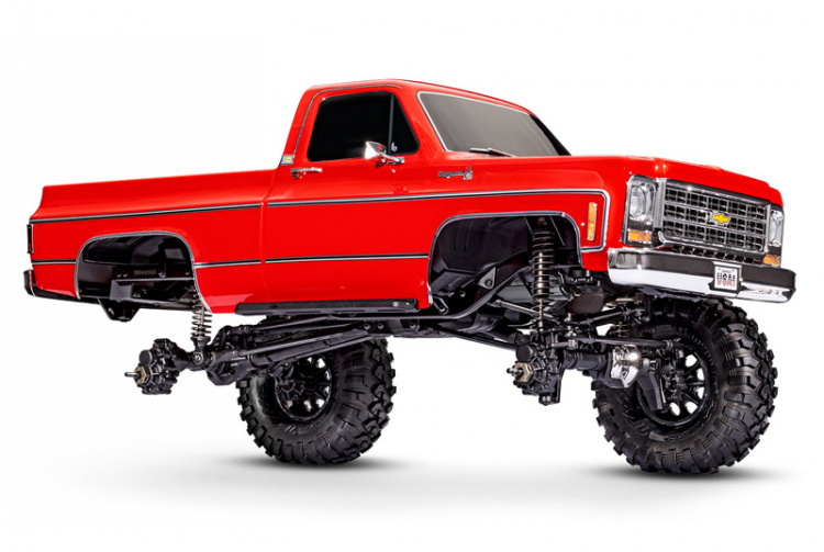 Traxxas TRX-4 Chevrolet K10 High Trail 4WD 1/10 Röd