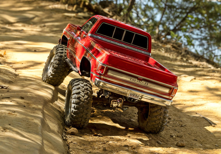 Traxxas TRX-4 Chevrolet K10 High Trail 4WD 1/10 Röd