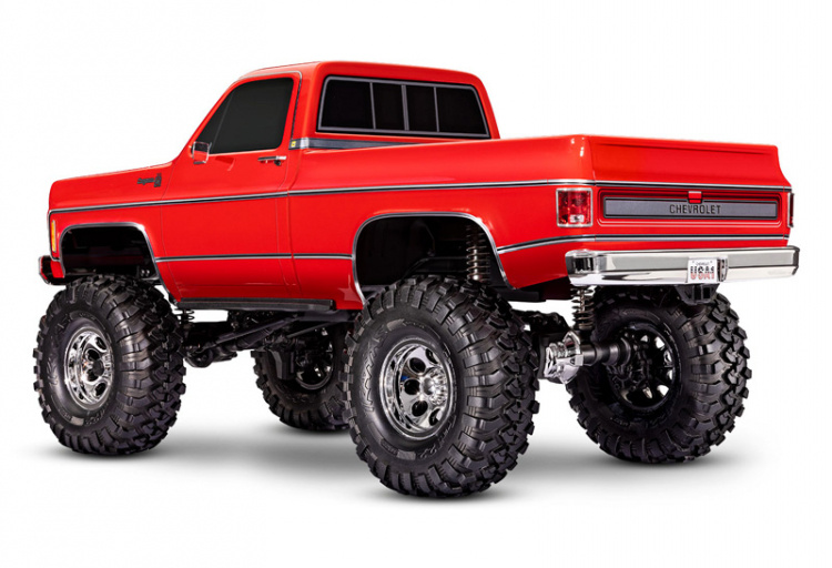 Traxxas TRX-4 Chevrolet K10 High Trail 4WD 1/10 Röd