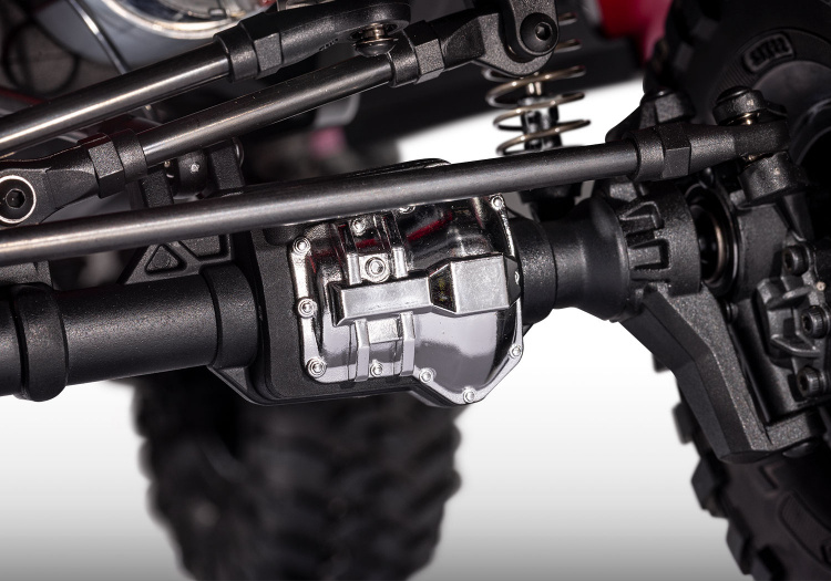 Traxxas TRX-4 Chevrolet K10 High Trail 4WD 1/10 Röd