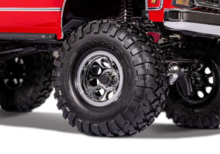 Traxxas TRX-4 Chevrolet K10 High Trail 4WD 1/10 Röd