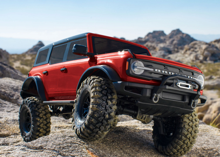 Traxxas TRX-4 Ford Bronco 2021 4WD 1/10 Röd