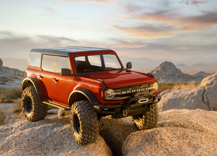 Traxxas TRX-4 Ford Bronco 2021 4WD 1/10 Röd