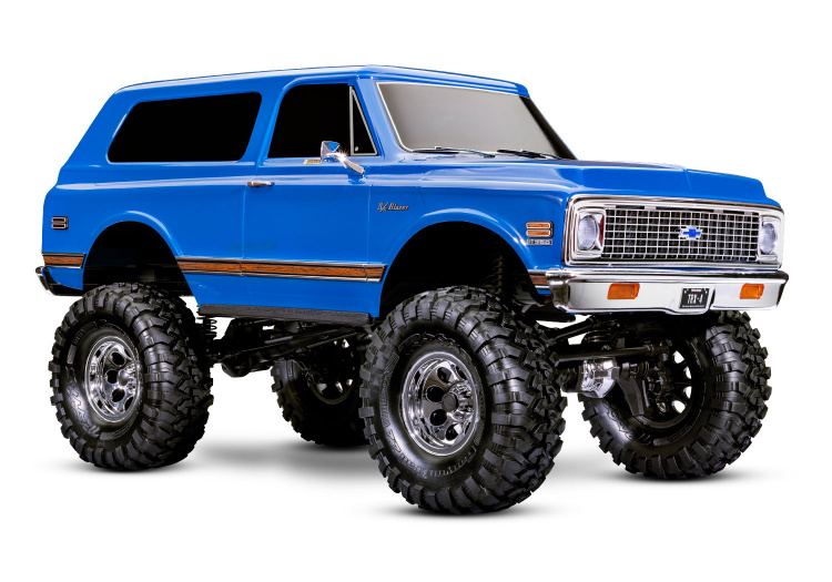 Traxxas TRX-4 1972 Blazer High Trail 4WD 1/10 Blå
