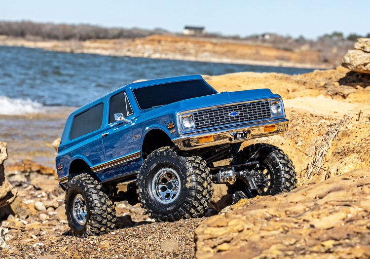 Traxxas TRX-4 1972 Blazer High Trail 4WD 1/10 Blå