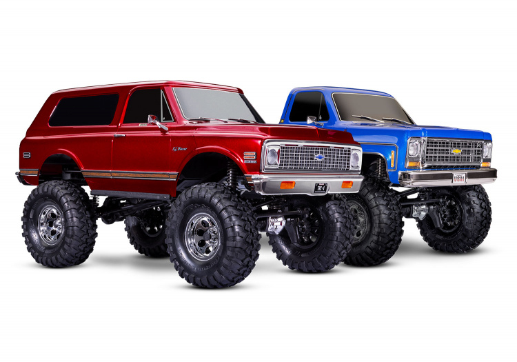 Traxxas TRX-4 1972 Blazer High Trail 4WD 1/10 Blå