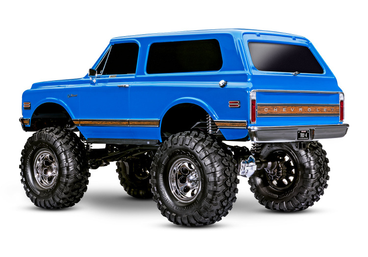 Traxxas TRX-4 1972 Blazer High Trail 4WD 1/10 Blå