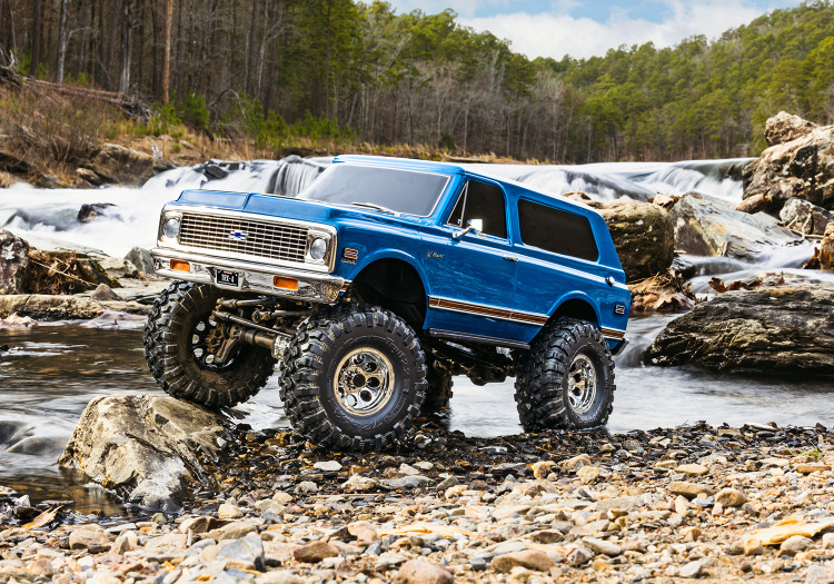 Traxxas TRX-4 1972 Blazer High Trail 4WD 1/10 Blå