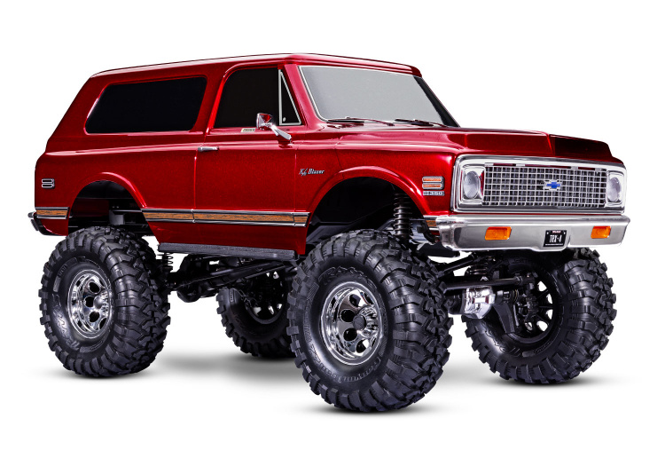 Traxxas TRX-4 1972 Blazer High Trail 4WD 1/10 Röd