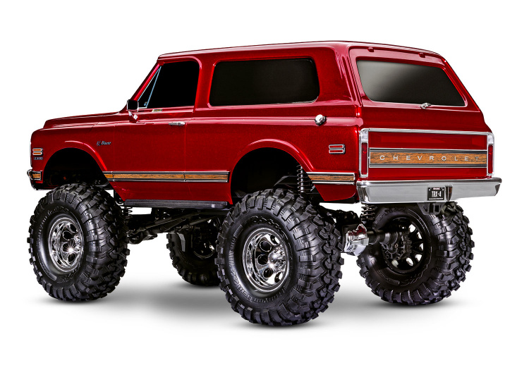 Traxxas TRX-4 1972 Blazer High Trail 4WD 1/10 Röd