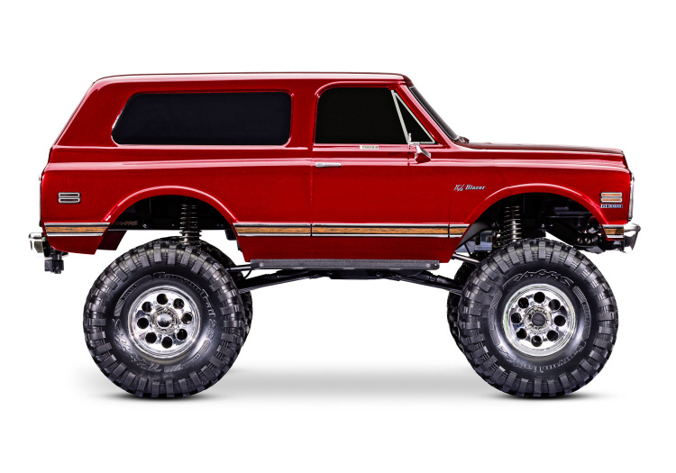 Traxxas TRX-4 1972 Blazer High Trail 4WD 1/10 Röd