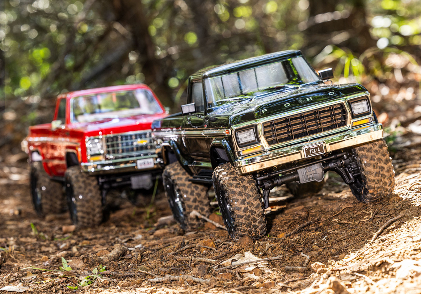 Traxxas TRX-4 Crawler Ford F150 ´79 RTR Svart
