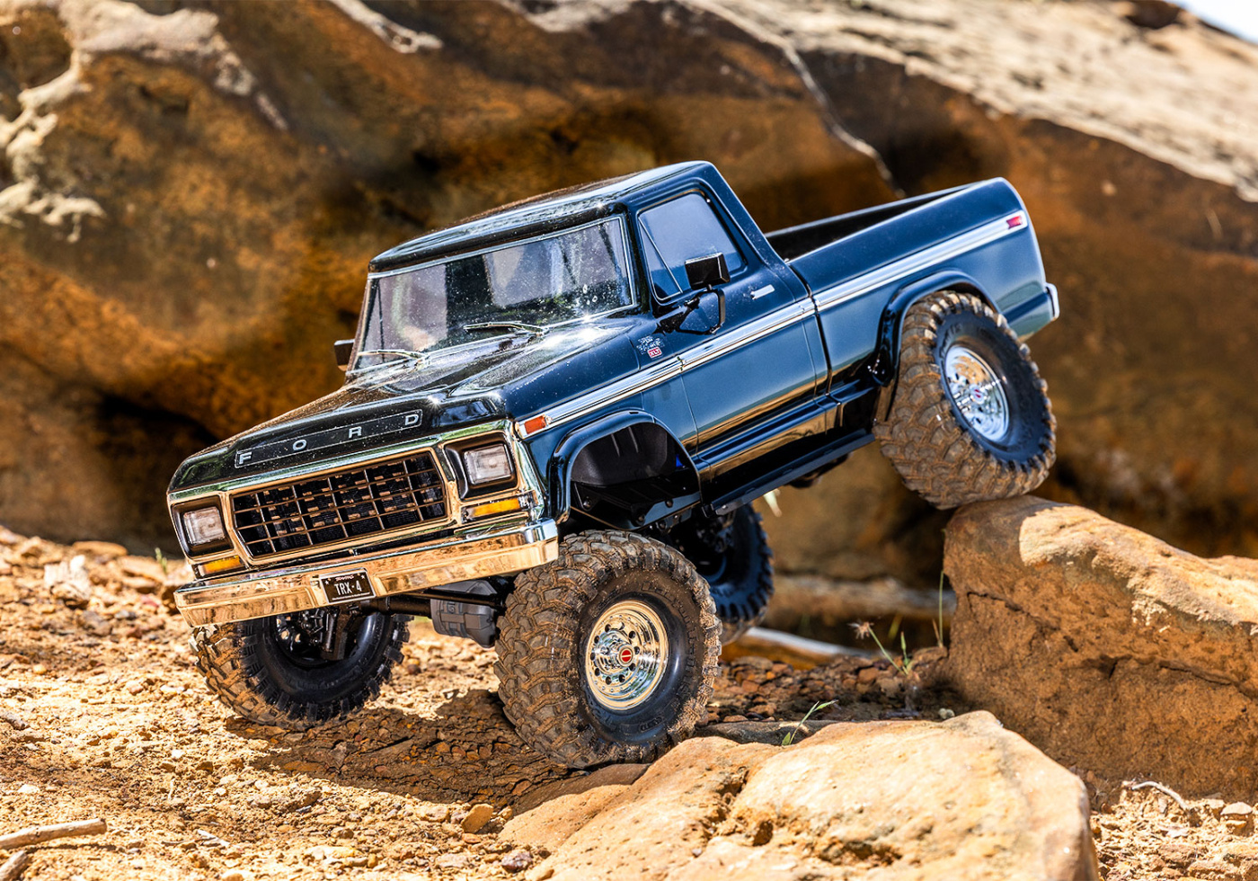 Traxxas TRX-4 Crawler Ford F150 ´79 RTR Svart