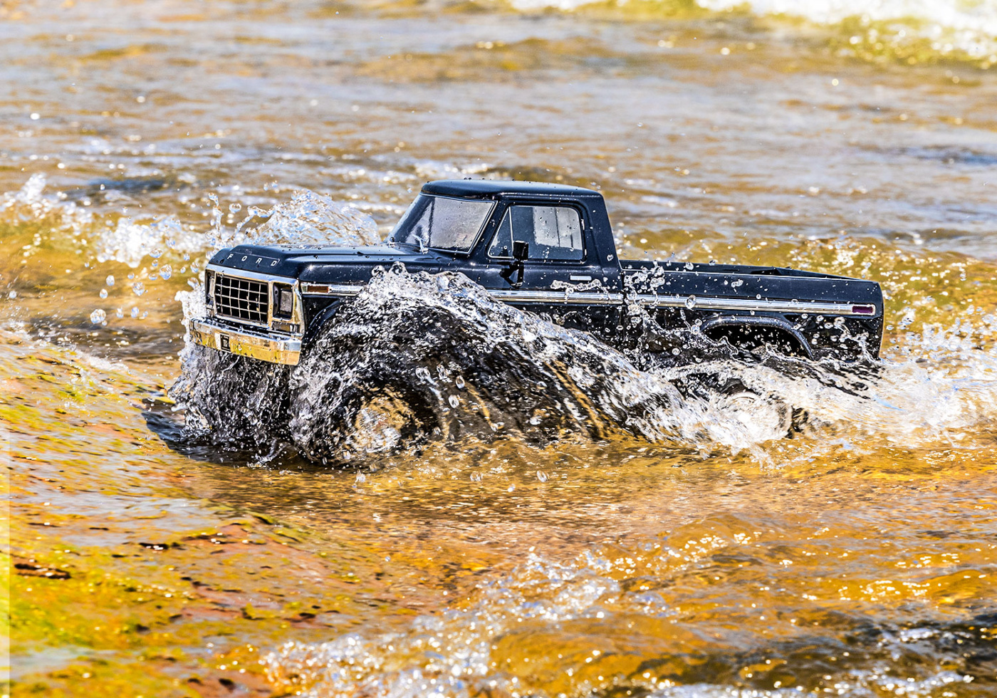 Traxxas TRX-4 Crawler Ford F150 ´79 RTR Svart