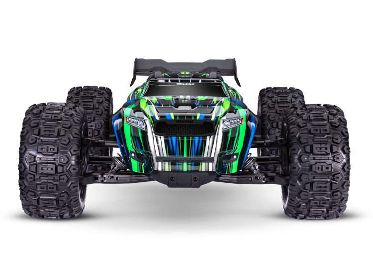 Traxxas Sledge 1/8 Truck VXL-6s Belted Grön