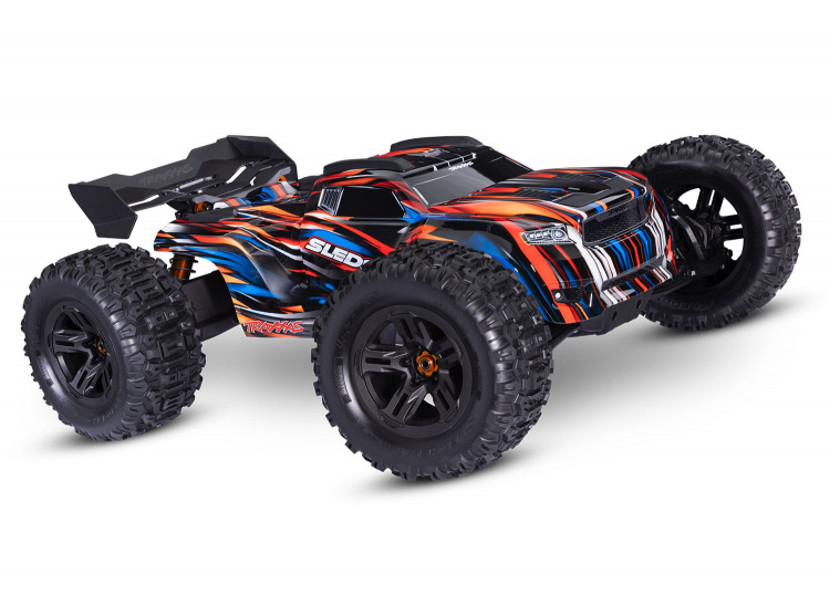 Traxxas Sledge 1/8 Truck VXL-6s Belted Orange