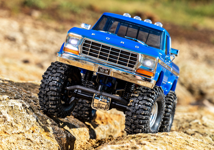 Traxxas TRX-4M Ford F-150 High Trail 4WD 1/18 Blå