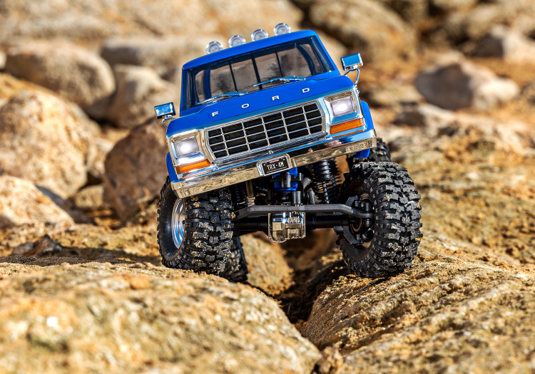 Traxxas TRX-4M Ford F-150 High Trail 4WD 1/18 Blå