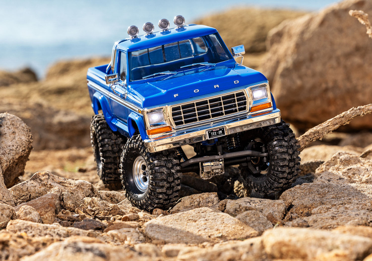 Traxxas TRX-4M Ford F-150 High Trail 4WD 1/18 Blå