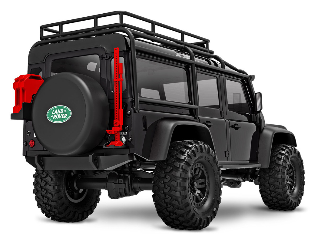 Traxxas TRX-4M 1/18 Defender Crawler Svart RTR - 2S LiPo/USB Laddare