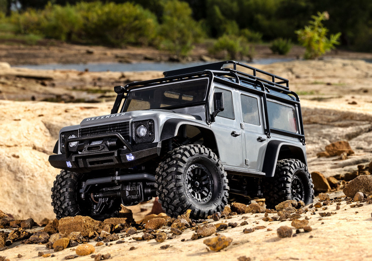 Traxxas TRX-4M Defender 4WD 1/18 Silver 