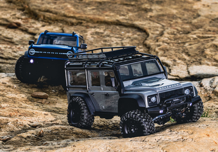 Traxxas TRX-4M Defender 4WD 1/18 Silver 