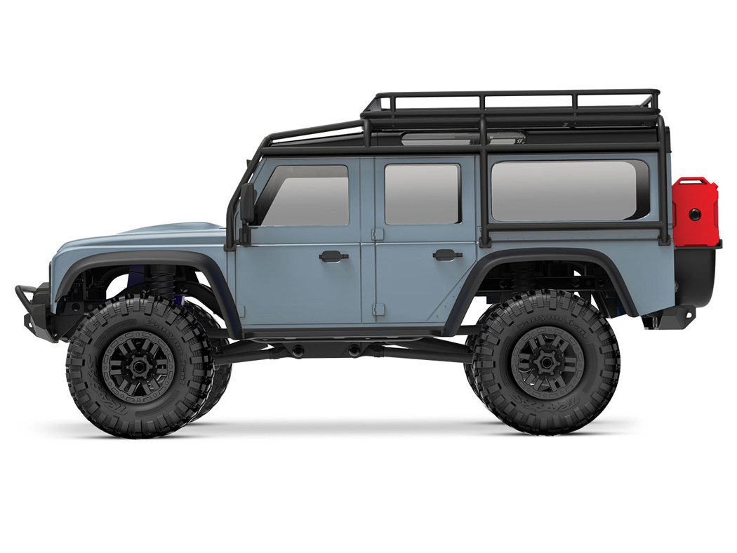 Traxxas TRX-4M 1/18 Defender Crawler X-Blå RTR - 2S LiPo/USB Laddare