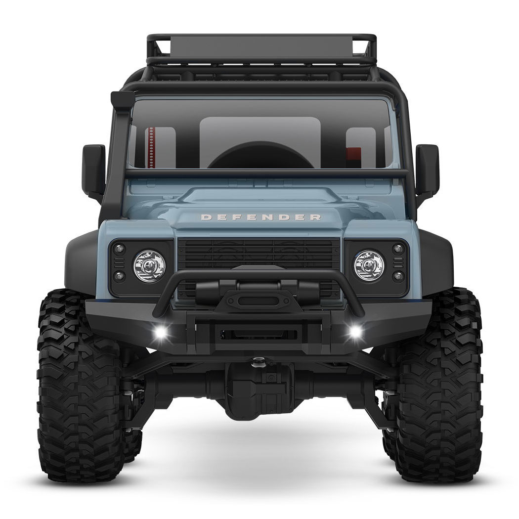 Traxxas TRX-4M 1/18 Defender Crawler X-Blå RTR - 2S LiPo/USB Laddare