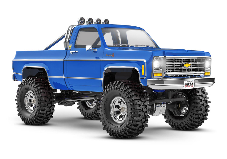 Traxxas TRX-4M Chevrolet K10 High Trail 4WD 1/18 Blå