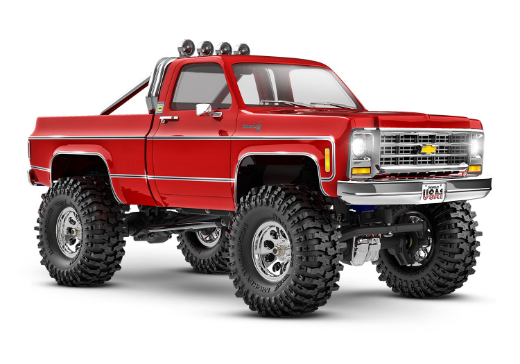 Traxxas TRX-4M Chevrolet K10 High Trail 4WD 1/18 Röd