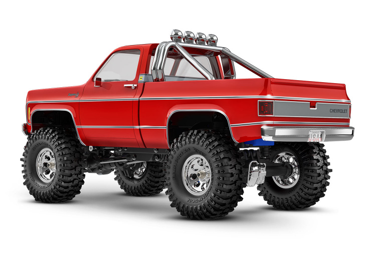 Traxxas TRX-4M Chevrolet K10 High Trail 4WD 1/18 Röd