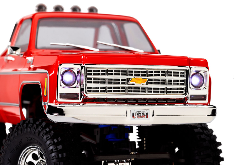 Traxxas TRX-4M Chevrolet K10 High Trail 4WD 1/18 Röd