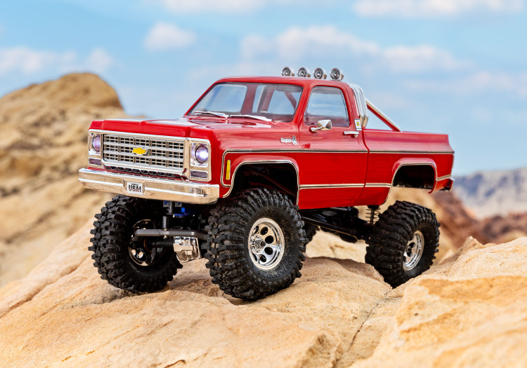 Traxxas TRX-4M Chevrolet K10 High Trail 4WD 1/18 Röd