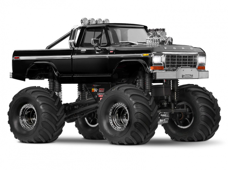 Traxxas TRX-4MT Ford F-150 Monster Truck 4WD 1/18 Svart