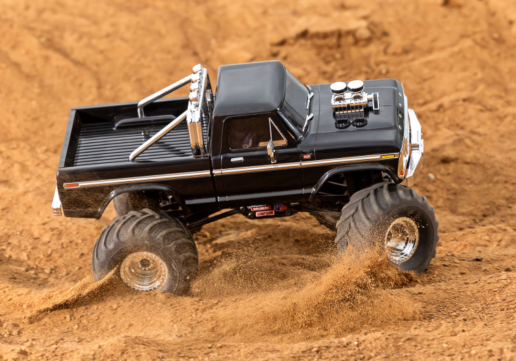 Traxxas TRX-4MT Ford F-150 Monster Truck 4WD 1/18 Svart